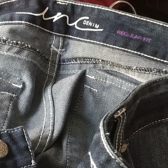 NWT INC DENIM JEAN CAPRIS SIZE 12P - Picture 5 of 6